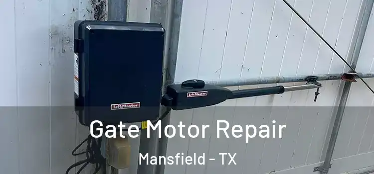 Gate Motor Repair Mansfield - TX